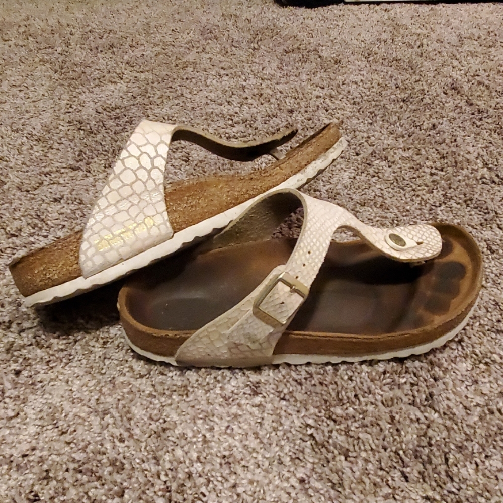 Snakeskin Birkenstock